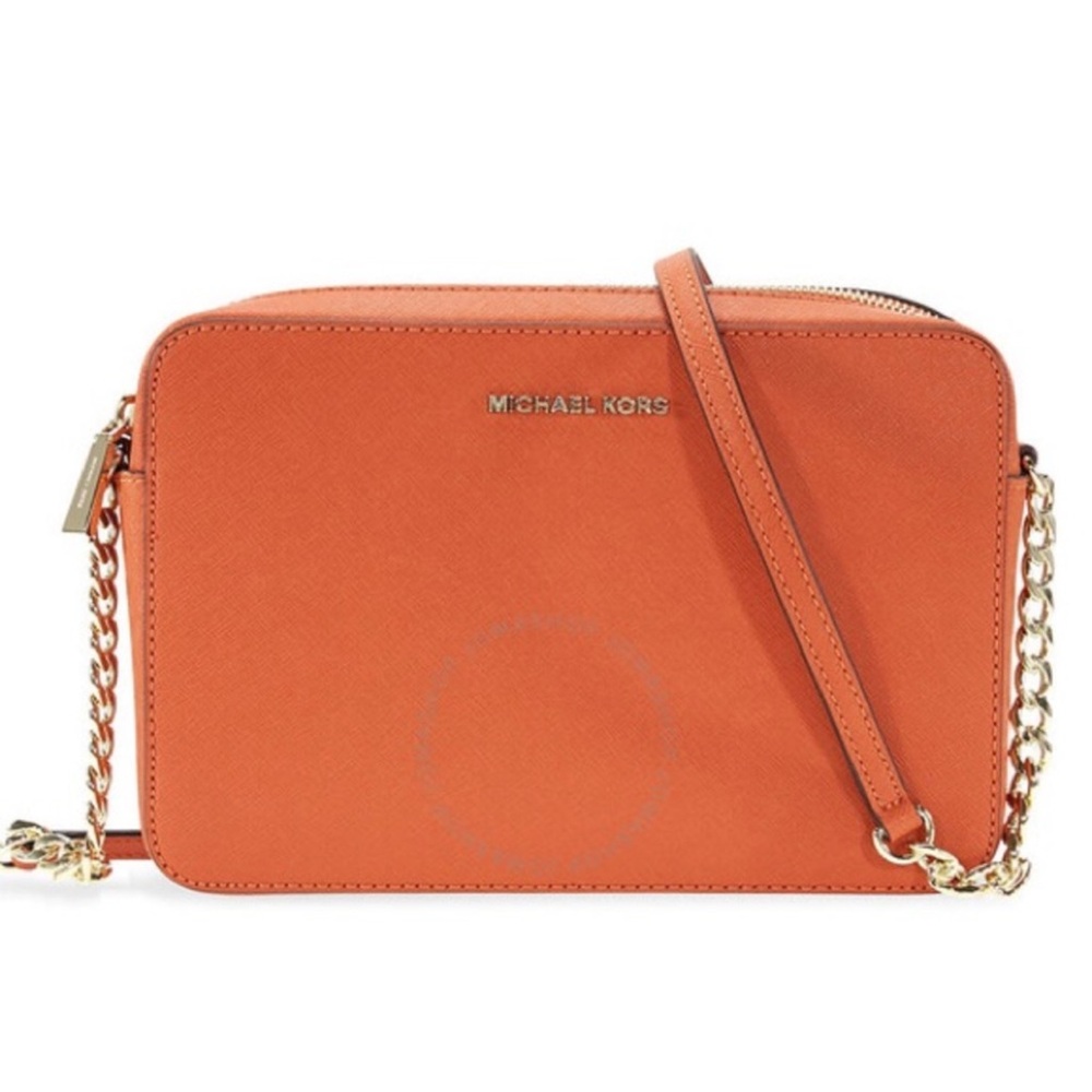 Michael Kors | Jet Set Large Saffiano Leather Crossbody Bag